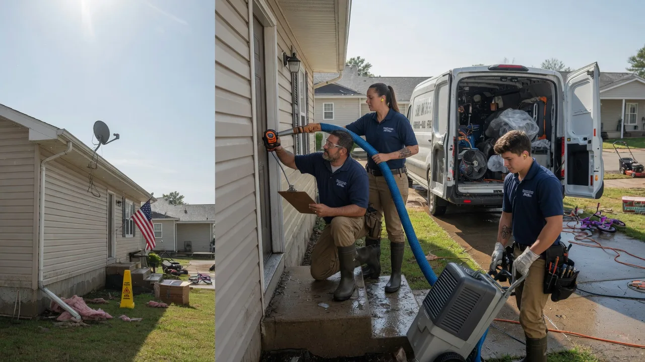 Ceiling Water Damage Restoration in Rocky Top, TN near me